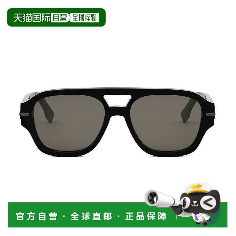 香港直邮FENDI 男士眼镜 16VK5220A14425 AW2025 黑色 Fendi grap