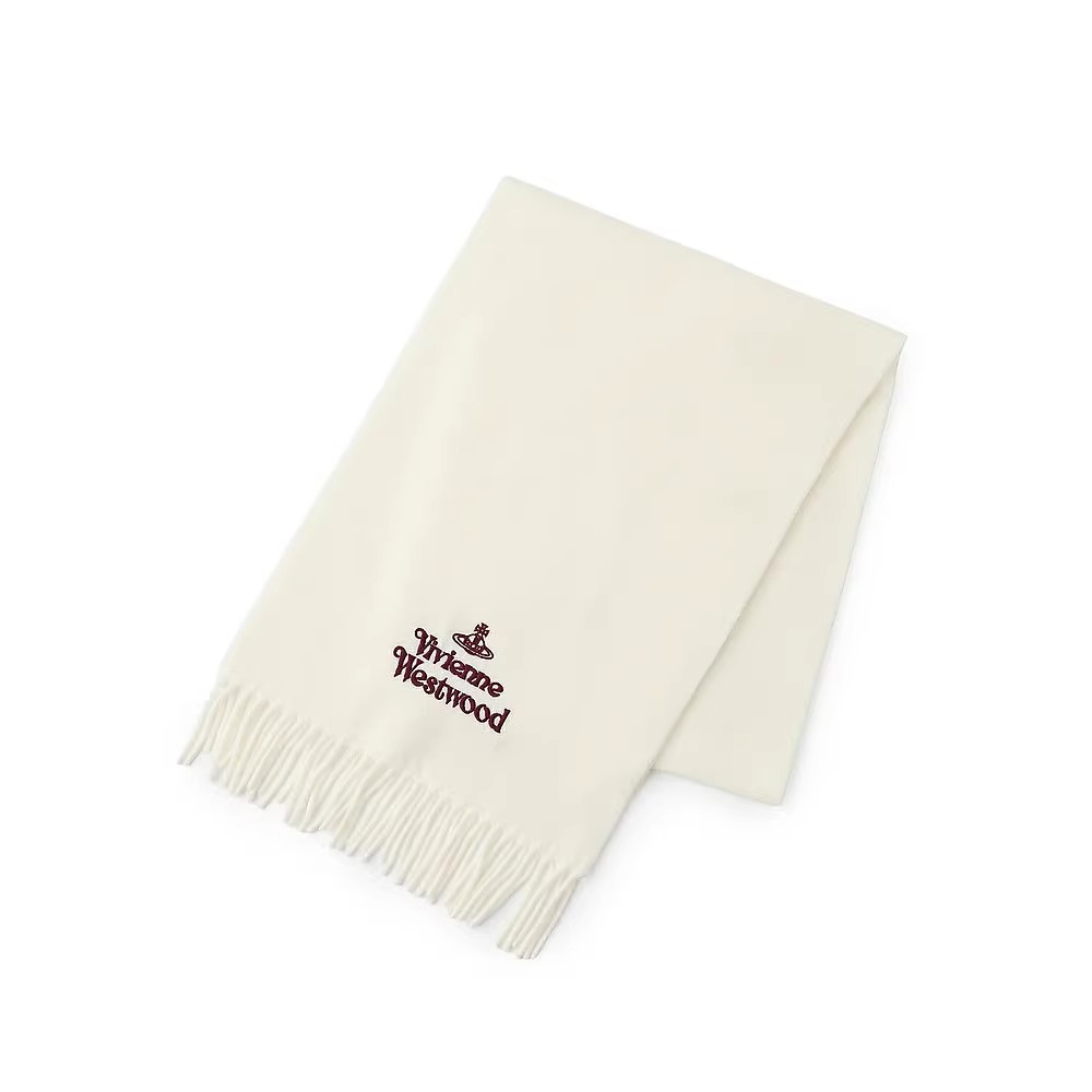 日本直邮Vivienne Westwood 男女围巾刺绣标志81030006/81030007