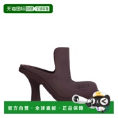 香港直邮潮奢 Mules Burberry 1h可退 巴宝莉 女士 木屐 brown棕