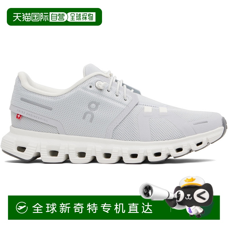 1h可退 香港直邮On 女士 灰色 Cloud 6 运动鞋 3WF10060070