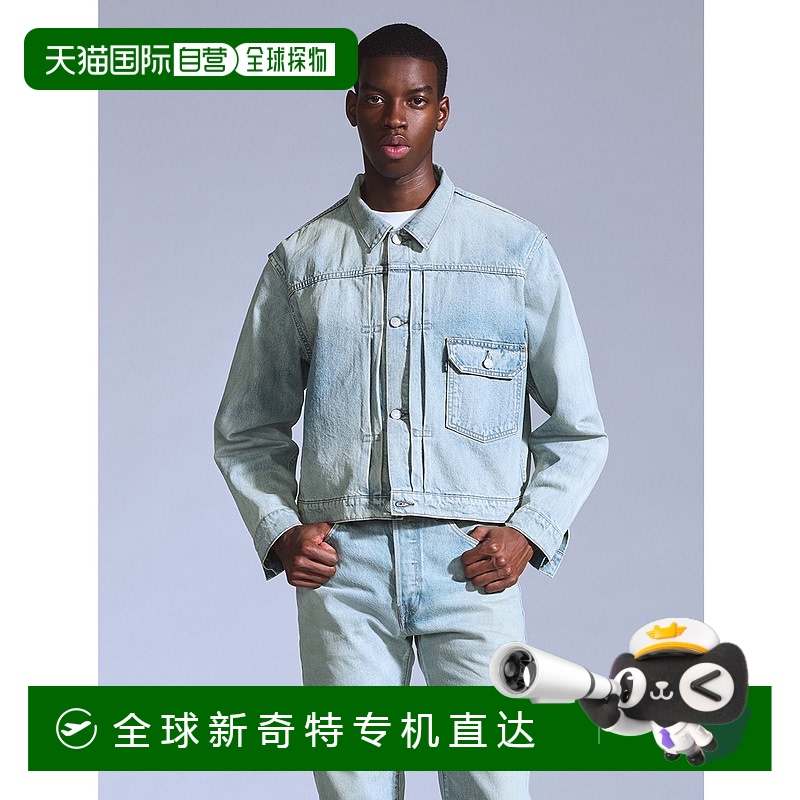 1h可退 日本直邮Levi's 男士BLUETAB TYPE I 复古牛仔夹克 A91370