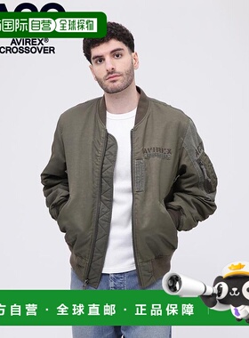 日本直邮AVIREX CROSSOVER FADED MA-1 CUSTOM 工装外套 [AV1129E