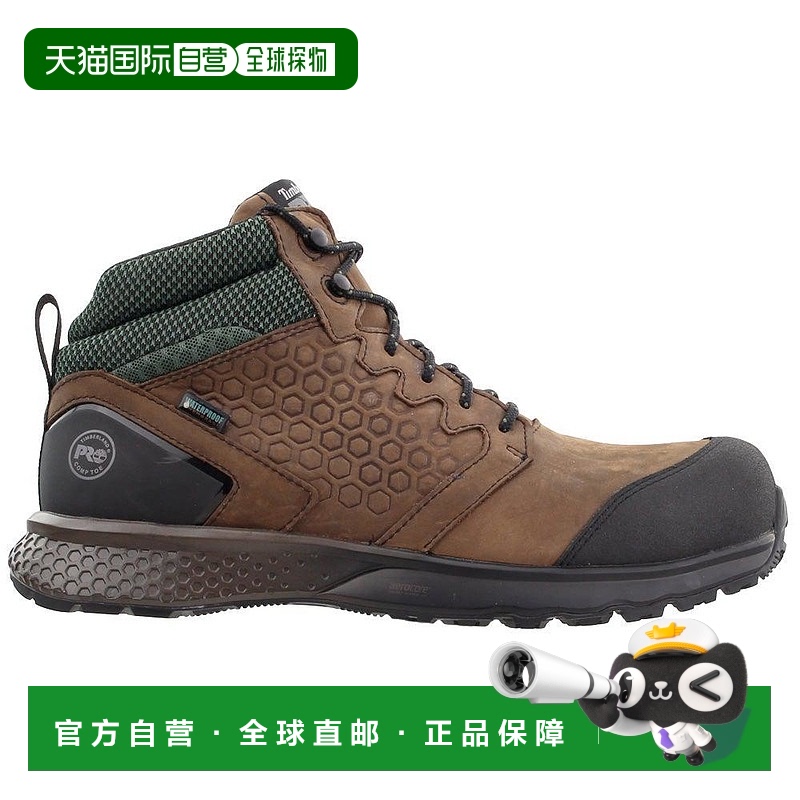 1h可退 【美国直邮】Timberland Pro|Reaxion 防水复合鞋头工作靴