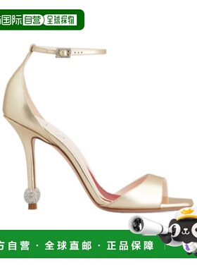 香港直邮Roger Vivier 珠宝装饰高跟凉鞋 RVW56827490KAC单鞋
