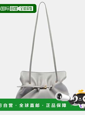 香港直邮Prada 普拉达 女士 Dada 小号皮革肩包 grey灰色 舒适时