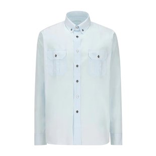 UCN53310IVF0M10 衬衫 PRADA 男士