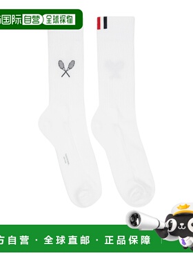 1h可退 香港直邮奢淘 Thom Browne 网球拍袜子 男 MAS215AY3022