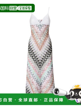 1h可退 香港直邮Missoni 无袖长连衣裙 DS26SG08BR014Z