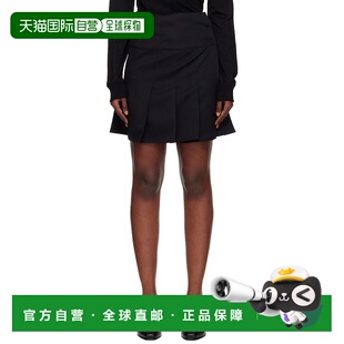 1h可退 香港直邮潮奢 Our Legacy 女士 黑色 Girdle 短裙 W4254GC