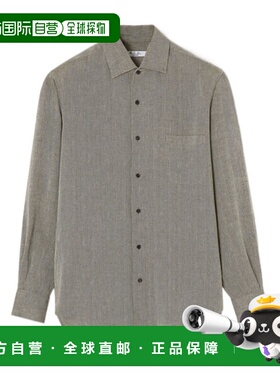 香港直邮Loro Piana Andre 衬衫 FAP4340亚麻