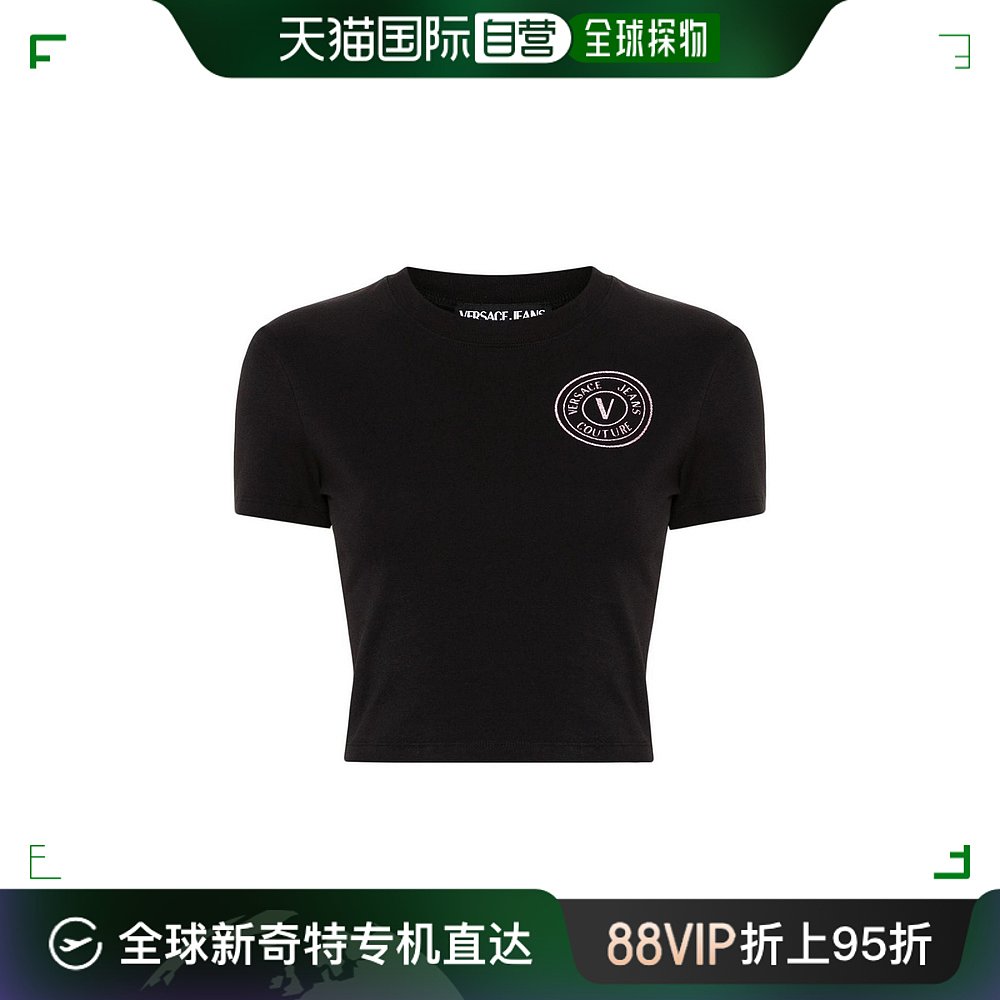 香港直邮Versace Jeans Couture 女士T恤 76HAHG06CJ02G899 女装/女士精品 T恤 原图主图