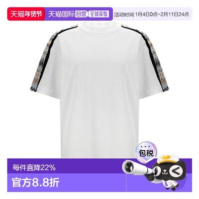 1h可退 香港直邮MISSONI 米索尼 男士 短袖T恤 US24WL04BJ00KR
