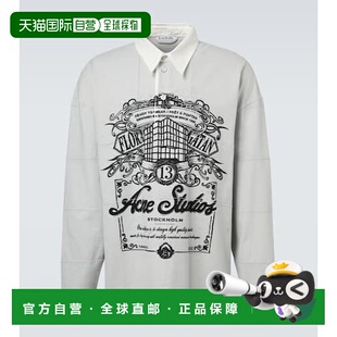 香港直邮潮奢 男士 Acne 艾克妮 徽标棉质针织Pol Studios 1h可退