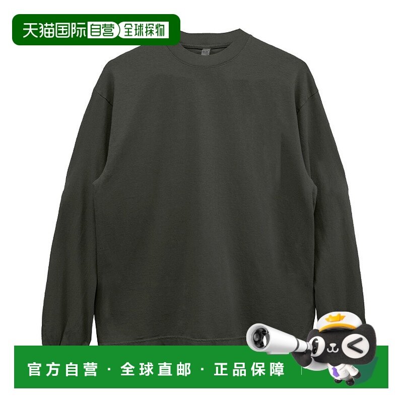 日本直邮Los Angeles Apparel 男士6.5盎司长袖T恤（1807GD）美国