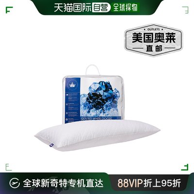 自营canadian down & feather company绗缝白鹅羽毛身体枕头 XL -