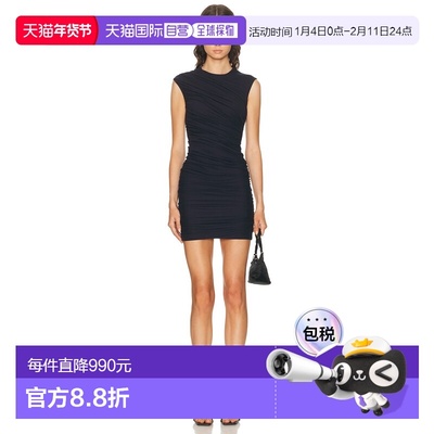 1h可退 香港直邮AGOLDE 女士 Ester 扭纹连衣裙 A200081618