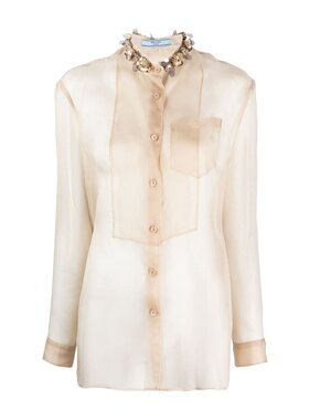 Prada 长袖衬衫 P485GRSOOO1379