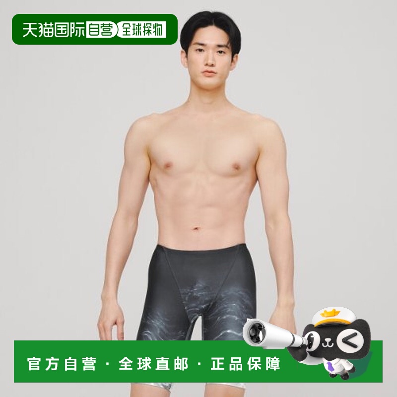 韩国直邮BARREL 男士连体泳衣MEN AQUA MID JAMMER SWIMSUIT BLAC