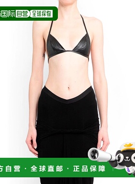 香港直邮RICK OWENS 女士T恤 RP01D2091LSN09 SS2024 黑色上衣