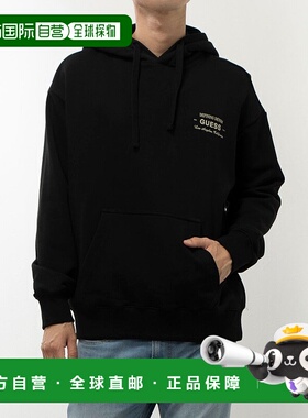 日本直邮Guess 后背印花 logo 连帽卫衣 [GU1432EM30117]
