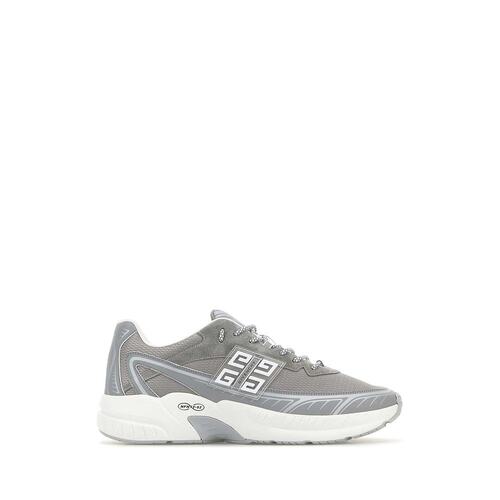 GIVENCHY 男士运动鞋 BH00AGH1S5050 AW2024 灰色 系带低帮运动鞋