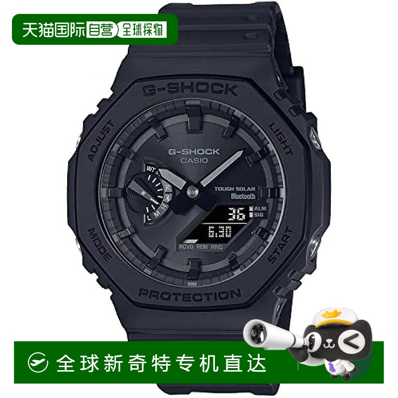 【日本直邮】CASIO 手表 GA-B2100-1A1 哑光黑 时尚防水
