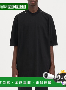 香港直邮RICK OWENS 男士T恤 MRU02E1249BAES209BLACK AW2025
