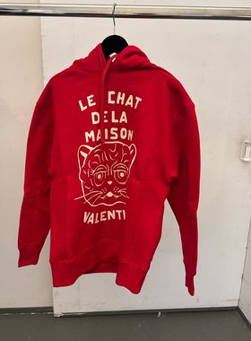 VALENTINO 男士针织毛衣 VMF28NB33BR3 CO 红色 长袖卫衣