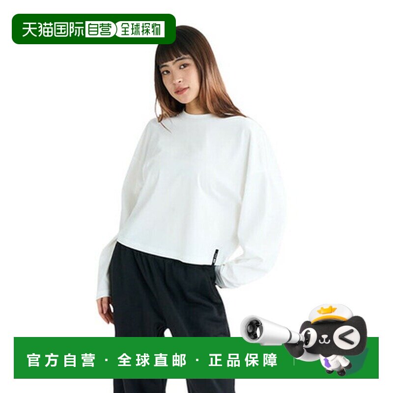 日本直邮ROXY女士TRIPLE HEARTS长袖T恤 [25FWRLT254542WHT] 白色