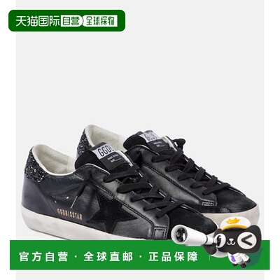 1h可退 香港直邮GOLDEN GOOSE 女士 Super-Star 皮质运动鞋