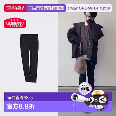 日潮跑腿UNIQLO优衣库 弹力紧身裤 482997休闲裤