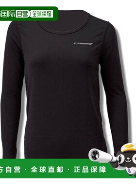 日本直邮Freeknot 女士 Layer Tech 厚款汗衫L 码黑色Y1658W