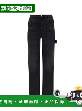香港直邮ISABEL MARANT 女士牛仔裤 PA0195FBB1H07IFADEDBLACK