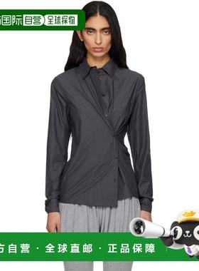 1h可退 香港直邮潮奢 Tom Ford 汤姆 福特 女士 灰色 Donald 衬衫