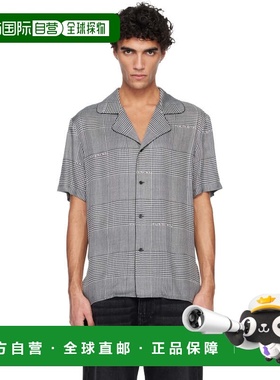 香港直邮潮奢 Balmain 巴尔曼 男士 黑色 Pyjama Printed Prince