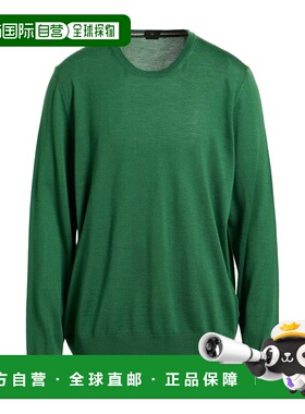 香港直邮BOSS 波士 男士 毛衣 green绿色 舒适时尚