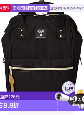 [Anello] 带扣背包 (S)  CROSS BOTTLE ATB0197Z 黑双肩包