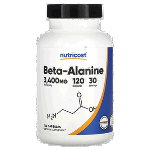 香港直邮Nutricost,β-丙氨酸，850 毫克，120 粒胶囊