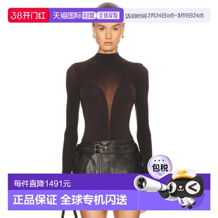 1h可退 香港直邮Wolford 女士 紧身胸衣连体衣 77120 舒适时尚