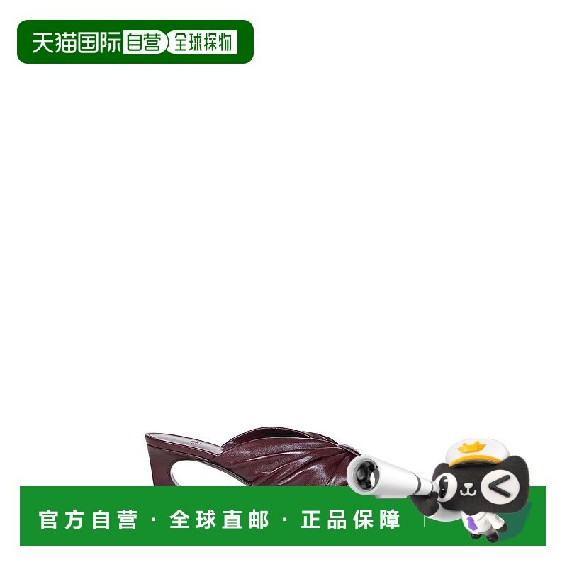 香港直邮FENDI 女士拖鞋 8R8883AYFAF0TFG SS2026 紫红色 Fendi S