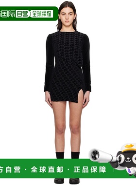 1h可退 香港直邮潮奢 J6 女士 黑色 Backless 连衣裙 J6F2WD14AP