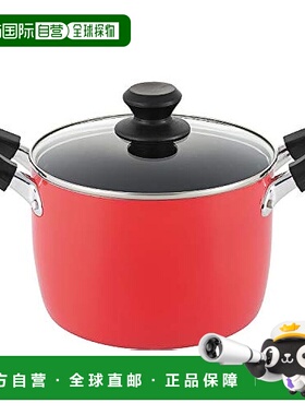 【日本直邮】Tamahashi 双柄锅/奶油浓汤锅LUPIA 18cm IH/红色LU-