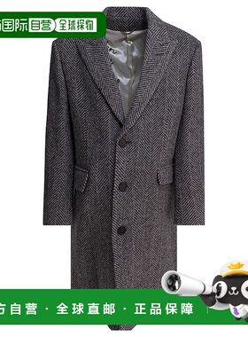 1h可退 香港直邮潮奢 GOLDEN GOOSE 男士 灰色 Single-Breasted H