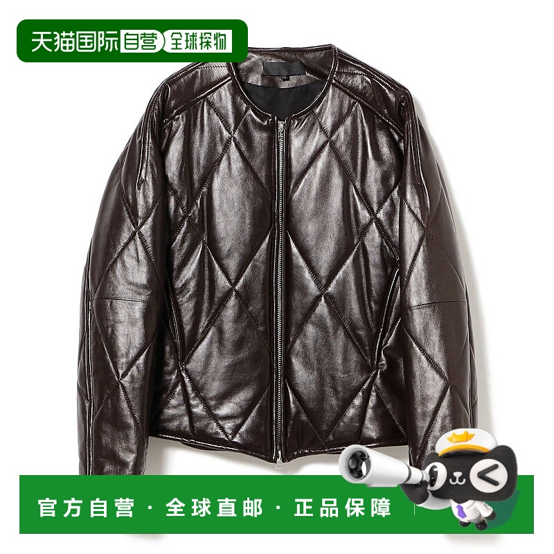 1h可退日本直邮Omar Afridi男士上等羊皮革短外套 VITO款型修