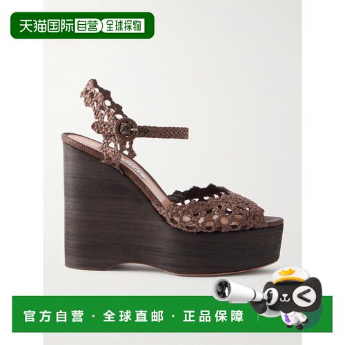 香港直邮AQUAZZURA/Bossa Nova 130女士凉鞋 支付后1h可退