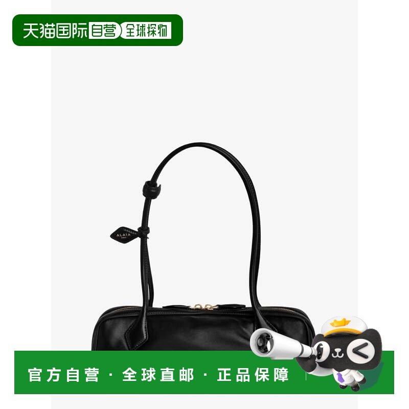 1h可退 香港直邮alaia 女士 TECKEL 黑色中号衬垫羔羊皮肩包 AA1S,箱包皮具/热销女包/男包,通用款女包,淘宝优惠券,粉丝福利购,淘宝优惠卷