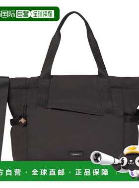 自营Hedgren Galactic Handbag Women's Black Detachable Strap