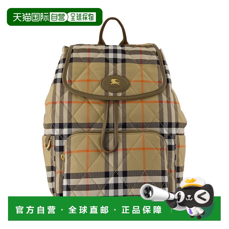 1h可退 香港直邮BURBERRY 女士双肩包 8115396 AW2025 浅棕色 Hor