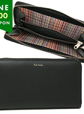 日本直邮Paul Smith 长钱包多黑色男女 M1A4778 BMULTI 79