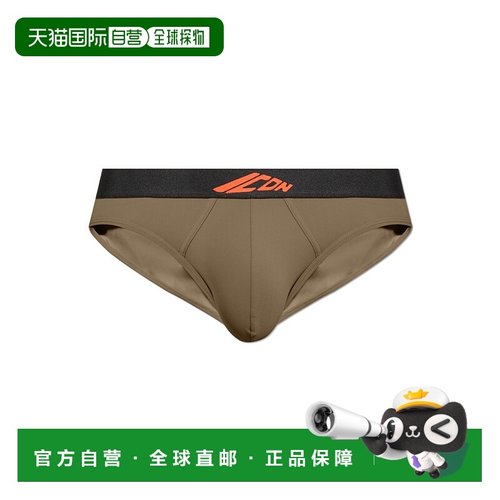 香港直邮DSQUARED2 男士泳装 D9L8060100302 AW2025 绿色 Swim br